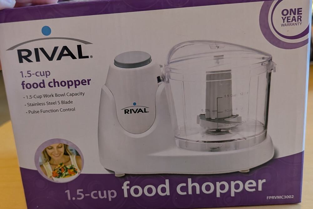 ☀️NWT Rival 1.5 Cup Food Chopper